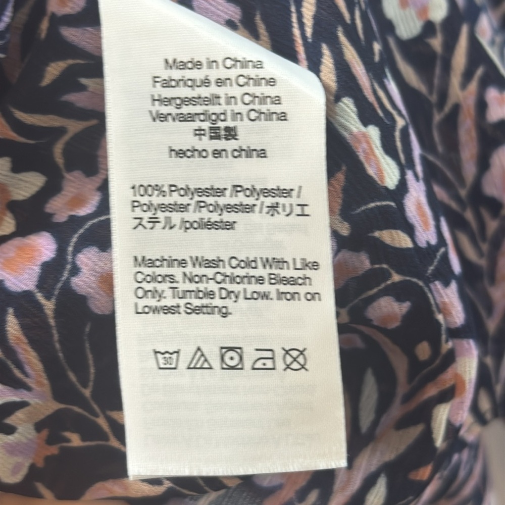 J Crew Ruffle Chiffon Top - Picture 11 of 11